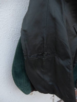 Green velevt jacket