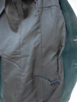 Green velevt jacket