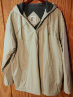 New Ladies Misty Harbor Anorak Coat * Size Large * Fleece Lined