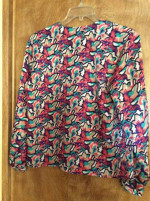 Vintage Notations blouse size 10