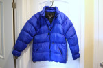 Down Puffer Jacket:  Adult Size Large