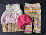 Cupcake Halloween Birthday Costume 3-Piece Baby Size 12-24 Months