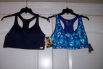 2 Ladies Sports tops, size 40C, and XL