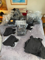 Various Athleisurewear and retail accessories