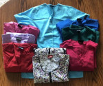 SCRUB TOPS