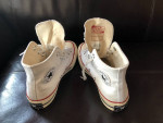 converse all star hi tops, ivory