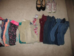 Girls size 6-8 wardrobe. Over 200 items, many name brands!