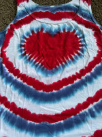 Tie dye tank tops