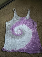 Tie dye tank tops