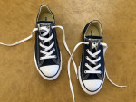 Kid's Converse All Star Low Top Navy Size 3 Like New