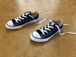 Kid's Converse All Star Low Top Navy Size 3 Like New