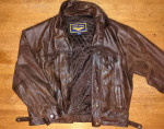 Airborne Leather Genuine Leather Jacket - Mens Large