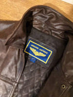 Airborne Leather Genuine Leather Jacket - Mens Large