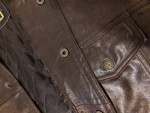 Airborne Leather Genuine Leather Jacket - Mens Large