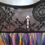 LOT OF 3 WOMENS SEXY SHEER TOPS SIZE M (READ)