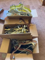 Hangers: Skirt, Pants, Suit, Tops, Shirts. 3 Boxes