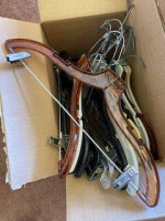 Hangers: Skirt, Pants, Suit, Tops, Shirts. 3 Boxes