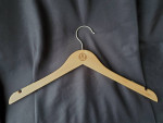 Rare Lot of 3 Lululemon Wooden Clothes Hangers with Grips