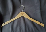 Rare Lot of 3 Lululemon Wooden Clothes Hangers with Grips