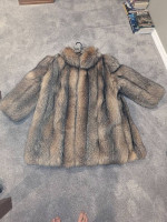 Fox Fur Coat. Handmade in Paris