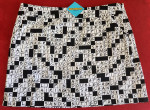 NWT Loudmouth Skort, crossword theme, size 14