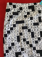 NWT Loudmouth Skort, crossword theme, size 14