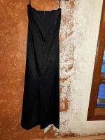 Black Beeded Express World Prom Dress