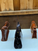 VINTAGE ALLIGATOR CROCODILE HANDBAG PURSE PURSES