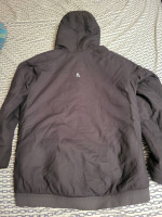 7 mesh outflow insulated softshell hoodie. mens large