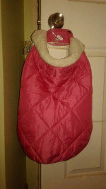 Dog jacket puffy coat