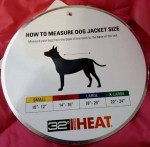 Dog jacket puffy coat
