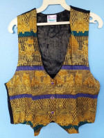 Wholesale Lot of 64 BALI Vests One Size Colorful Unique ButtonsUnisex