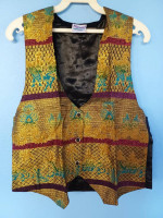 Wholesale Lot of 64 BALI Vests One Size Colorful Unique ButtonsUnisex