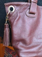 Leather purse, handbag, artisan-made