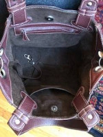 Leather purse, handbag, artisan-made