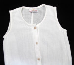 Portocruz White Mid Length Swimsuit Cover-Up - NEW