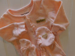 Baby Girls size 0-3M JUICY COUTURE Sleeper & Bodysuit Clothes Lot