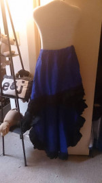 dr who/tardis inspired costume, victorian/steampunk style