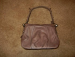 B Makowsky Leather Bucket Hobo Bag (Purse) / Like New Condition