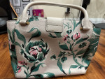 Burberry Buckle Tote Bag, Soft Grain Floral Print, Medium size