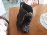 Purse - Brown Macrame