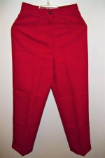New Ladies Red Pants * Boot Cut *