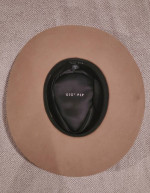Bohemian Stiff Wide Brim Fedora with A-line