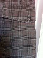 JOIE PLAID CAPRI CROP PANTS Sz 26
