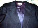 New Vintage 90s Ladies Designer Wool Suit * Silk Lined *