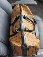 MCM duffle bag tan