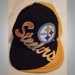 VINTAGE Pittsburgh Steelers cap/ hat snapback Team NFL Logo 7 Inc.