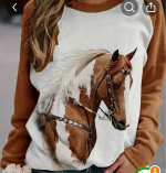 Teen/ women's horse sweatshirt