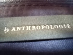Anthropologie Black Small Rattan Handles Crossbody Shoulder Strap 3 in