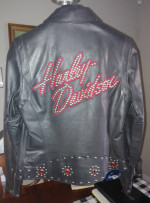 Women's Harley Davidson Leather Jacket.